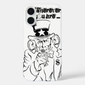 Uncle Sam Case-Mate iPhone Hülle (Rückseite)