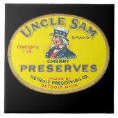 Uncle Sam Cherry Preserve Fliese (Vorderseite)