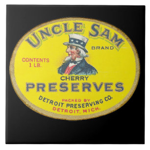 Uncle Sam Cherry Preserve Fliese