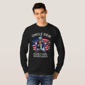 Uncle Sam Doesn't Care Snowflakes Sarcastic T-Shirt (Vorne ganz)