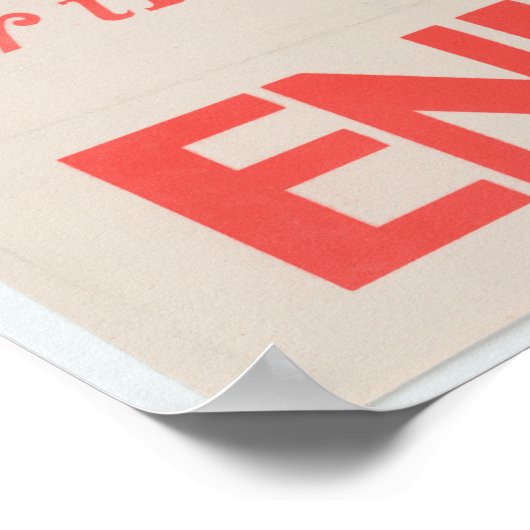 Uncle Sam Enlistment Propaganda Poster (Ecke)