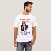 Uncle Sam entwarf Shirt (Vorne ganz)