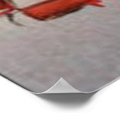 Uncle Sam Fireworks Firecracker US-Flagge Poster (Ecke)