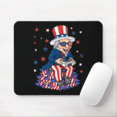 Uncle Sam Game Controller 4. Juli Jungs Kinder die Mousepad (Mit Mouse)