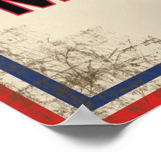 Uncle Sam Gas Mask Poster (Ecke)