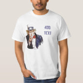 Uncle Sam Gewohnheit T-Shirt (Vorderseite)