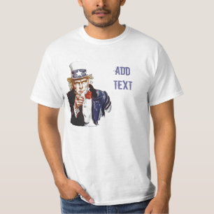 Uncle Sam Gewohnheit T-Shirt
