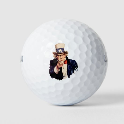 Uncle Sam Golfball (Vorderseite)