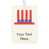 Uncle Sam Hat Autolufterfrischer (Rückseite)