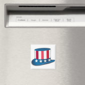 Uncle Sam Hat Magnet (In Situ (Geschirrspüler))