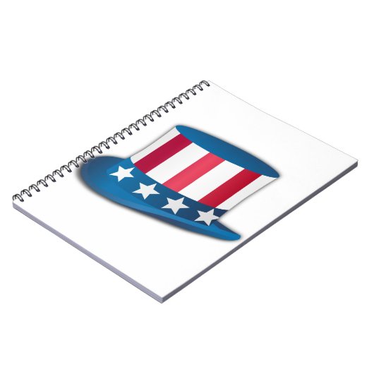 Uncle Sam Hat Notizblock (Linke Seite)