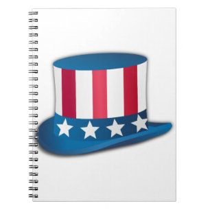 Uncle Sam Hat Notizblock