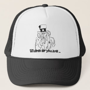 Uncle SAM hört Trucker Hat Truckerkappe