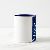 Uncle Sam Hut Zweifarbige Tasse (Mittel)