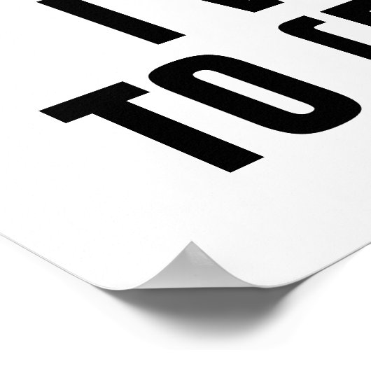 Uncle Sam "I Woll You" Anpassbar Poster (Ecke)