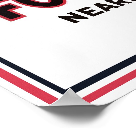 Uncle Sam "I Woll You" Poster (Ecke)