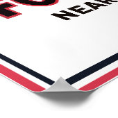 Uncle Sam "I Woll You" Poster (Ecke)