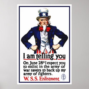 Uncle Sam -- Ich erkläre Ihnen Poster