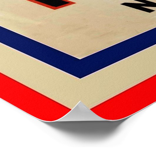 Uncle Sam, ich Wollte dir Poster Print (Ecke)