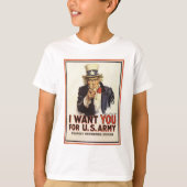 Uncle Sam - Ich Wollte dir T - Shirt (Vorderseite)