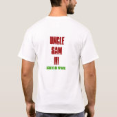 UNCLE SAM III T-Shirt (Rückseite)