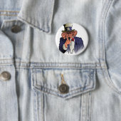 Uncle Sam in Farbe Button (Beispiel)
