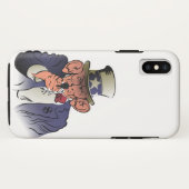 Uncle Sam in Farbe Case-Mate iPhone Hülle (Rückseite (Horizontal))
