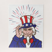 Uncle Sam Jigsaw Puzzle (Vertikal)
