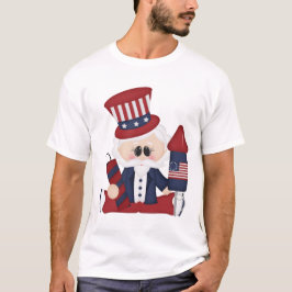 Uncle Sam July Vurth Patriotic T - Shirt