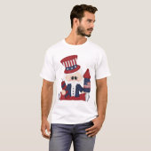 Uncle Sam July Vurth Patriotic T - Shirt (Vorne ganz)