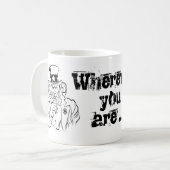 Uncle Sam Kaffeetasse (Vorderseite Links)