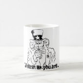 Uncle SAM Kaffeetasse (Mittel)