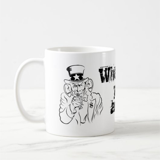 Uncle Sam Kaffeetasse (Links)