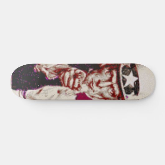 Uncle Sam Kann Sk8 Skateboard (Horizontal)