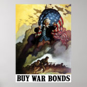 Uncle Sam — Kaufen Sie Kriegsanleihen Poster (Vorne)
