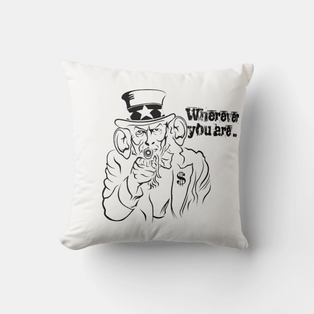 Uncle Sam Kissen (Vorderseite)