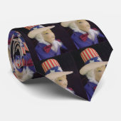 Uncle Sam Krawatte (Gerollt)