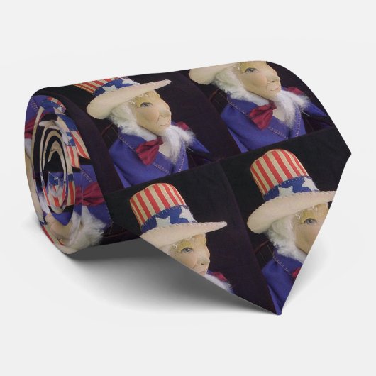 Uncle Sam Krawatte (Gerollt)