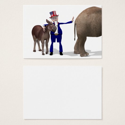 Uncle Sam Lieben Donkeys (Vorne & Hinten)