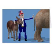 Uncle Sam Lieben Donkeys (Vorderseite (Horizontal))