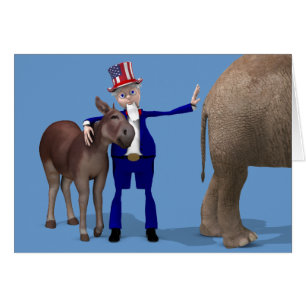 Uncle Sam Lieben Donkeys