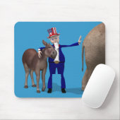 Uncle Sam Lieben Donkeys Mousepad (Mit Mouse)