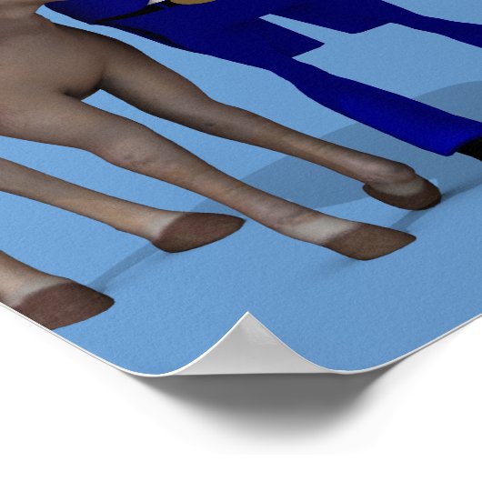 Uncle Sam Lieben Donkeys Poster (Ecke)