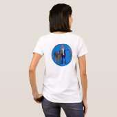 Uncle Sam Lieben Donkeys T-Shirt (Schwarz voll)