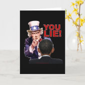 Uncle Sam Liegen Sie Karte (Gelbe Blume)