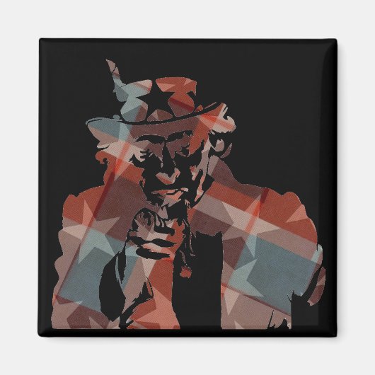 Uncle Sam Magnet (Vorne)