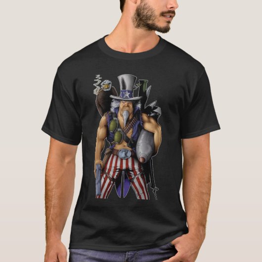 Uncle Sam Mod T-Shirt (Vorderseite)