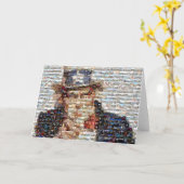 Uncle SAM Mosaic Karte (Gelbe Blume)