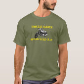 Uncle Sam Motorrad-Verein-T - Shirt (Vorderseite)