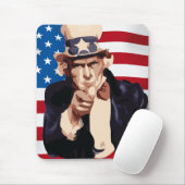 Uncle Sam Mousepad (Mit Mouse)